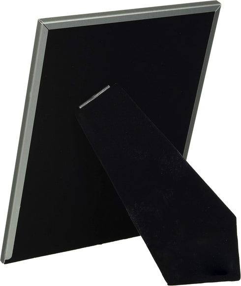 Lawrence Frames Brushed Silver Metal Picture Frame, 5 by 7 Inch