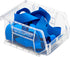 Hudson Exchange 5-1/2" x 4" x 3" Plastic Stackable Storage Bin and Hanging Container (Crystal Clear)