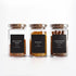 ThreeKin 230 Spice Jar Labels | Waterproof & Oil-Resistant Black Minimalist Stickers for Kitchen Organization | Common & Customizable for Herbs, Seasonings | No-Residue, BPA-Free | USA Owned by ThreeKin Collective