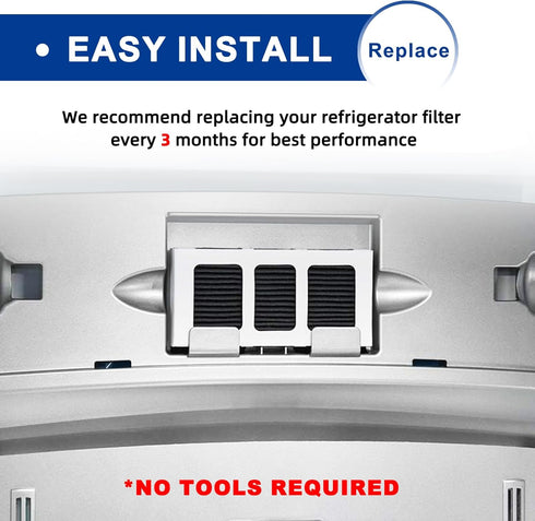 Refrigerator Air Filter Replacement - Compatible with Paultra2 Frigidaire PureAir Ultra 2, Part 242047805 and