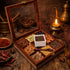 9 Countertop Premium Wooden Spice Box with Glass Lid Compartment Masala Organizer for Kitchen Storage