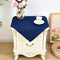 Small Square Tablecloth 2 Pack 24 x 24 Inch Washable Polyester Table