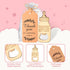 50 Pack Bulk Baby Bottle Openers with Gift Tags