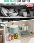 Sahasea Set 4 Countertop Acrylic Cabinet Organizer, of Clear Shelf Organizer for Kitchen Pantry Organizers and Storage