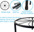 HENABLE 5 Packs Metal Plant Stand Indoor, Outdoor Black Plant Stand for Multiple Plant, Rustproof Iron Round Heavy Duty