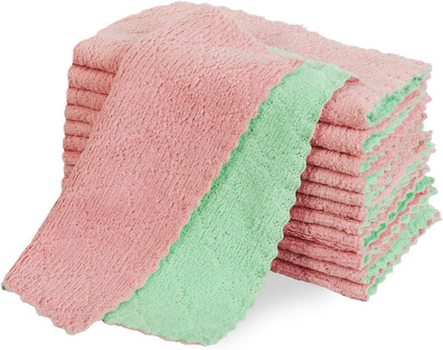 Lhluhyi 12Pack Kitchen Dish Cloths (9.84x9.84 inches), Kitchen Dish Towels, Super Soft and