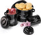 Frcctre 3 Pack Vegetable Storage Tins, Potato Onion Garlic Storage Canister Set,
