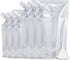 Concealable Rum Runners for Cruise, Reusable Sneak Flask Liquor Pouches Kit, Plastic Hide Drinking Flask (8OZ3 + 16OZ3)