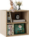 Garden 4 you Cube Storage Organizer Shelf, 2 Tiers Stackable Bookshelf, Wooden
