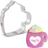 Ann Clark Cookie Cutters Coffee Mug Cookie Cutter, 4" Made in USA