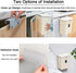 2.4 Counter Tiyafuro Gallon Kitchen Compost Bin for Top or Under Sink, Hanging Small Trash Can with Lid