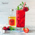 MixCraft Elixir Mixer Cocktail Stirrers - Set of 6 Stainless Steel Drink Stirring Swizzle Sticks with Colorful Words