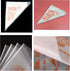 Piping Pastry Bag Pack of 100, Plastic Disposable Cream Pastry Bag for Cake Icing and Decorating