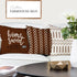 YCOLL Pillow Covers 18x18 Set of 4, Modern Decorative Linen Fabric Pillow Case for Couch Bed Car, Coffee