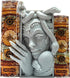 LuckyVin 3D Medusa Printed Decorative Bookend Lightweight Durable Book Shelf Accessories for Friends Stylish Bookend