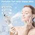 COMLIFE Portable Handheld Misting Fan, 3000mAh Rechargeable Battery Operated Spray Water Mist Fan, Foldable Mini Personal Fan for Travel, Makeup, Home, Office, Camping, Outdoors by COMLIFE