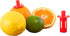 Kitchen + Home Citrus Tap - Portable Lemon Lime Juicer, Orange Spout, Jalapeño Corer, 3 Pack