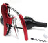 KAYCROWN Wine Bottle Opener, Vertical Lever Corkscrew with Built-in Foil Cutter, Manual Handheld Corkscrew