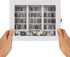MACEVIA Shake Away Your Anxiety Mini Bookshelf, Miniature Bookshelf Decor with 300PCS