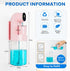 21.12 oz Set 4 4 Automatic Mouthwash Dispenser for Bathroom, Touchless Smart Mouth Wash Dispensers Bathroom Accessories