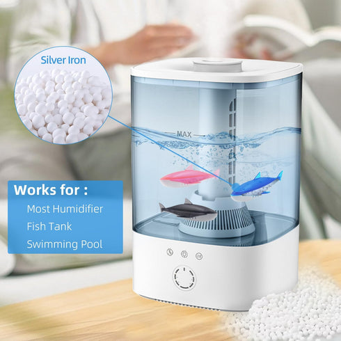 6pcs Shark Humidifier Cleaner, Fish Tank Cleaner for Warm & Cool Mist Humidifiers