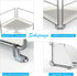 2-Tier Countertop Corner Bathroom Sink Organizer-Vanity Tray Cosmetic & Makeup Storage-Kitchen Spice Rack Standing