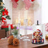 Countertop JarThenaAMCS Highland Cow Christmas Paper Towel Holder with Round Base Large Metal Xmas Bathroom Decor