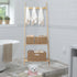 JS HOME Set of 3 Seagrass Wicker Baskets, Large and Small Organizing Baskets with Built-in Handles, Shelf Organizer