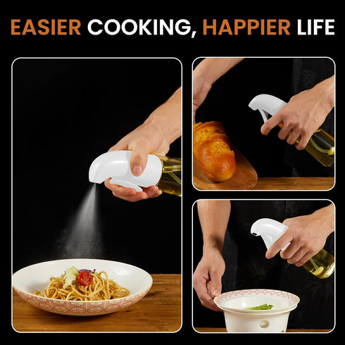 Deziggur Oil Sprayer for Cooking, Olive Oil Sprayer Mister, Olive Oil Spray Bottle for Cooking, Salads, BBQs and More