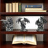 3 Pack Dragon Statue Collectible Figurines Decor-Fantasy Gothic Beast - Dragons Lover,Bedroom/Bookshelf/Desk
