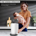 Countertop Counterweight Paper Towel Holder with Spray Bottle,One Hand Easy to Tear Stainless Steel Paper Towel Holder