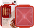 MMUGOOLER Microwave Easy Bacon Maker with Lid, Quick and Mess-Free Cooking, 11.3“ L x 9.0" W x 2.4" H