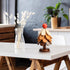 Set Wooden Christmas Tree Shaped Coasters for Home Dcor, Enterway Decor, Dinner Table or Coffee Table Dcor. Wooden