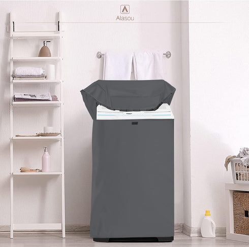 MBOOM Portable Washing Machine Cover - Waterproof Top Load Washer Dryer Cover (L)