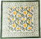 ATOSII Tropical Summer 100% Cotton Cloth Napkins, Handblock Print Designer Table Linen, Set of 4, 20 x 20 Inches