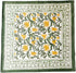 ATOSII Tropical Summer 100% Cotton Cloth Napkins, Handblock Print Designer Table Linen, Set of 4, 20 x 20 Inches