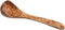Naturally Med 12" Olive Wood Soup Ladle, Handcrafted Wooden Cooking Spoon for Serving