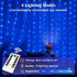 300 9.8ft 9.8ft 8 DomeStar LED Fairy Curtain Lights, x Waterproof String Hanging Lights with Modes Remote, Plugin