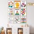 Mental Health Matters Poster, Therapy Office Decor, Counseling Office Must Haves, Kids Emotions Chart Wall Art