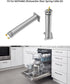 00754865 Dishwasher Door Spring Cable Kit, Fit for Siemen Bosch VIVA CONSTRUCTA NEFF Dishwashers Replacement Parts