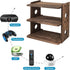 Wood Floating Shelves Wall Mount Projector Shelf Rack Router Shelf Holder TV Stand PlayStation Modem Cable Box Cover