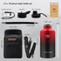 NATURE PIONEOR 64oz Insulated Water Bottle with Straw - Stainless Steel Vacuum Water Jug with Sleeve