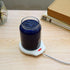 Home&Office Electric Mug Warmer for Coffee/Tea/Cocoa/Soup, Gift for Winter, 1pcs (White and Black, CFW001-White)