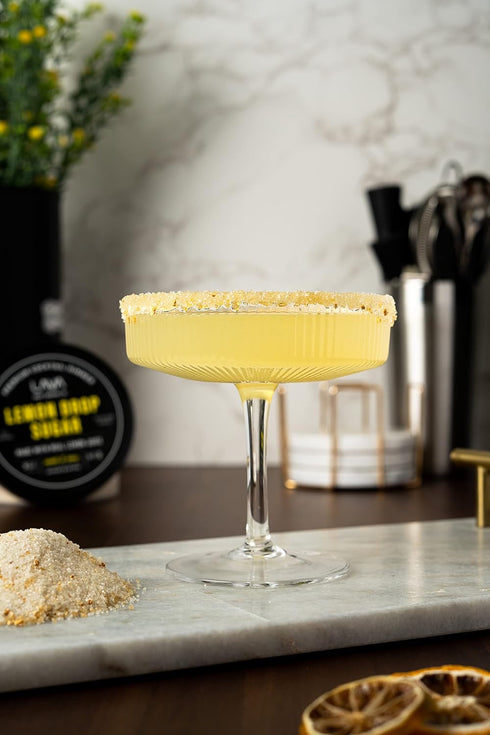 Rimmer, Rimmer 5oz LAVA Premium Lemon Drop Sugar Cocktail All Natural Sugar, Sweet & Sour, Real Lemons, Pure Cane