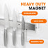 Cheer Collection Magnetic Knife Holder - 16 Inch Stainless Steel Knife Strip - Wall-Mounted Kitchen Utensil & Tool