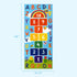 31.5''x72'' STARUIA Washable Hopscotch Kids Rug for Playroom, Colorful Educational Classroom Rugs with ABC Number, Non