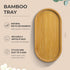 MaisoNovo Bamboo Soap Tray | Wooden-Sink Tray for Bathroom CounterTop | Soap Dispenser Tray | Bathroom Trays for Counter | Bamboo Tray for Bathroom by MAISONOVO