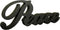 CVHOMEDECO. Matt Black Wooden Words Sign, Free Standing Peace Desk/Table/Shelf/Home Wall Decoration, 11 x 4-1/4 x 1 Inch