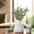 Mozeat Lens 11 Inch 5 Olive Branches for Vases, PCS Artificial Plants Olive Tree Branches Faux Olives Leaves Stems