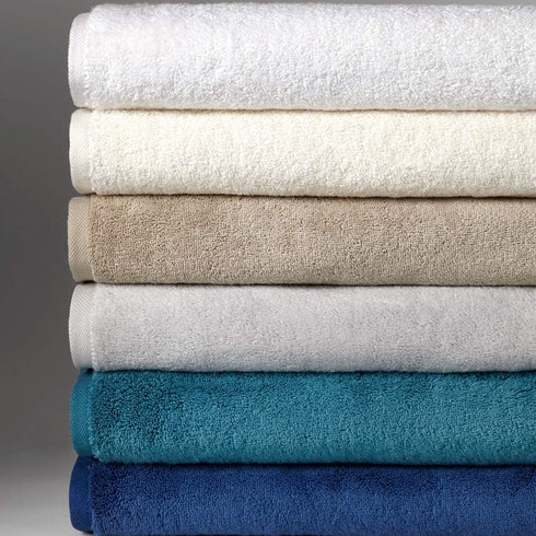 Sferra Sarma Hand Towel 20" x 30" - 650 GSM, 100% Turkish Cotton - Elegant, Soft, Ultra-Absorbent White Towel